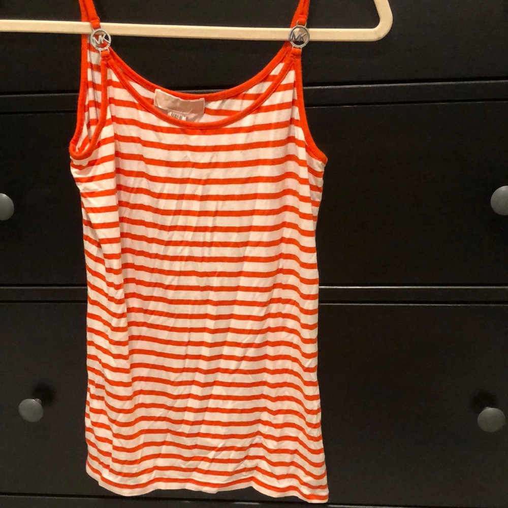 MICHAEL Michael Kors Striped Tank Top